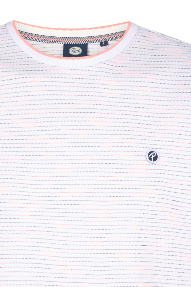 T SHIRT MET RONDE HALS M 1050 TSR635 0000 BRIGHT WHITE